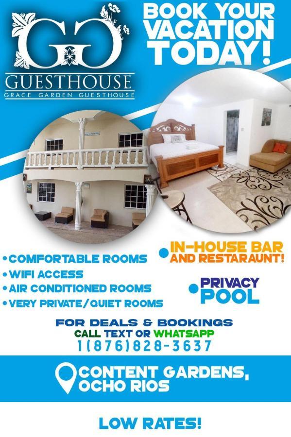 Grace Garden Guesthouse Ocho Rios Exterior foto